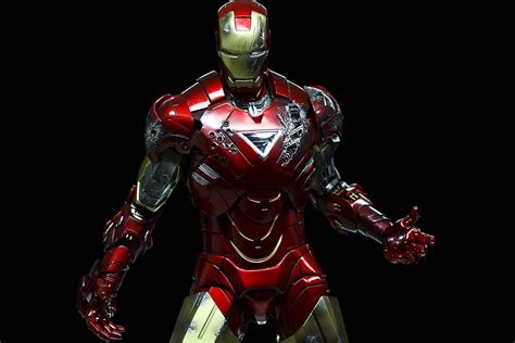 Tony stark, also known as iron man, arrives in his signature mark 6 suit—featuring a new head, chest, and updated coloring! Hot Toys MMS132 Iron Man 2 Mark VI 6 Tony Stark ...