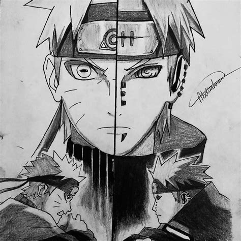 Ninja World How To Draw Naruto Vs Pain