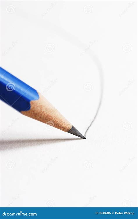 Pencil Drawing Line Royalty Free Stock Image 860686