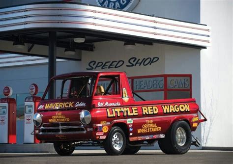 Pin By Barbara Jo Powell On Mopar Trucks Little Red Wagon Drag Racing