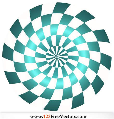 Abstract Optical Illusion Vector Free By 123freevectors On Deviantart