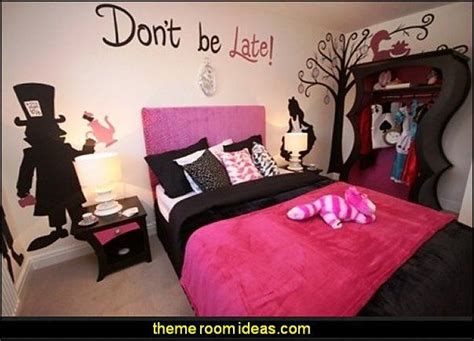 Alice In Wonderland Bedroom Decor Elegant Decorating Theme Bedrooms