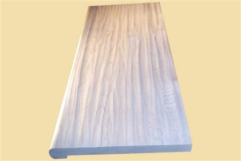 Reserve hardwood flooring is your source for hardwood stair treads. Prefinished Soft Maple Hand Scraped Replacement Stair Treads