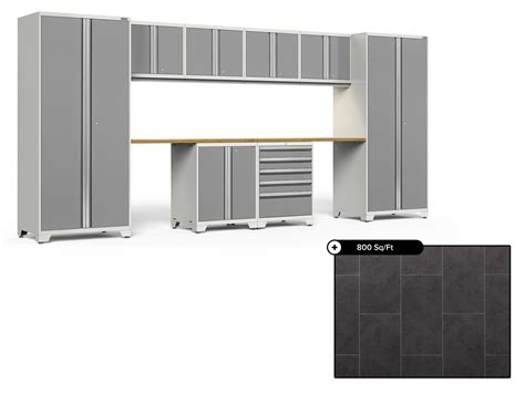 Newage Products Pro Series Platinum 10 Piece Cabinet Set Heavy Duty 18