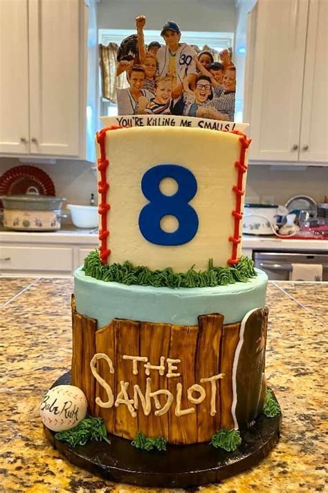 Sandlot Cake Baseball Birthday Cakes Baseball Theme Birthday