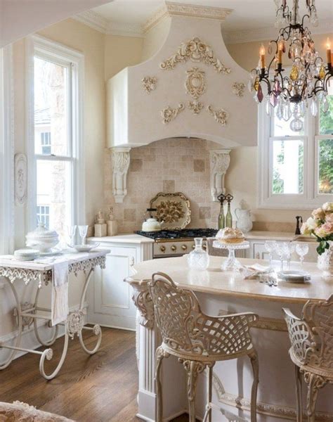 Beautiful French Country Kitchen Design Ideas Shabby Chic Kitchen My