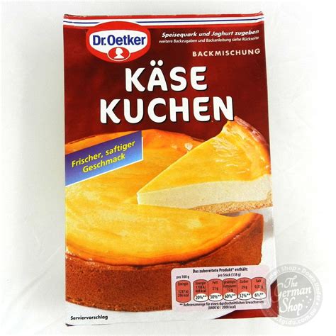 Mit nur wenigen zutaten kann dieser aber auch super einfach ohne backmischung zubereitet werden. Dr. Oetker Kaesekuchen / cheesecake cake mix - TGSDU - The ...