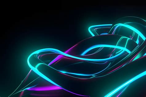 Neon Lights Background With A Purple Haze Graphic By Ranya Art Studio