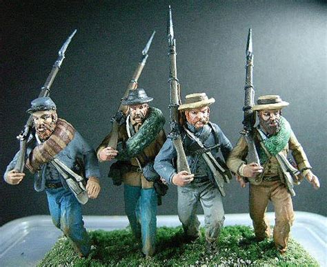 Land Of The Lead Latest 54mm Acw Minis