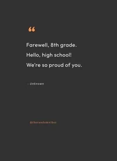 150 Best 8th Grade Graduation Quotes For Middle School