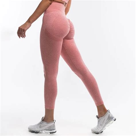 hottie capris scrunch bum seamless sport leggings women high waist gym fitness leggins sexy
