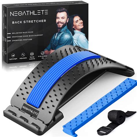 Neoathlete Spine Deck Back Stretcher For Lower Back Pain Relief Multi