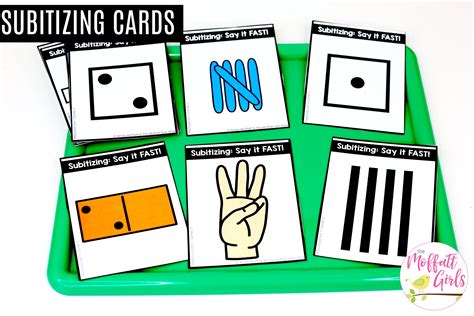 3 Subitizing Cards 1b