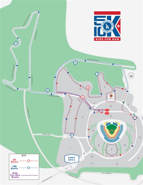Course Map Los Angeles Dodgers Foundation