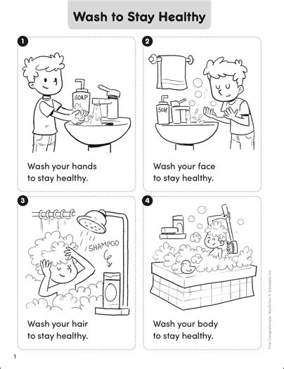 Personal Hygiene Worksheet For Kids Worksheets On Personal Hygiene