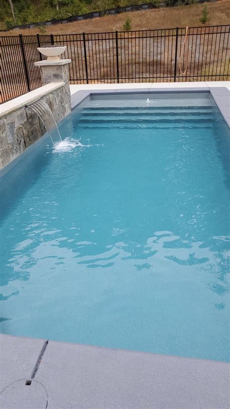 Pin By Heather Barker On Biloxi By San Juan Fiberglass Pools In 2020 Beach Entry Pool San