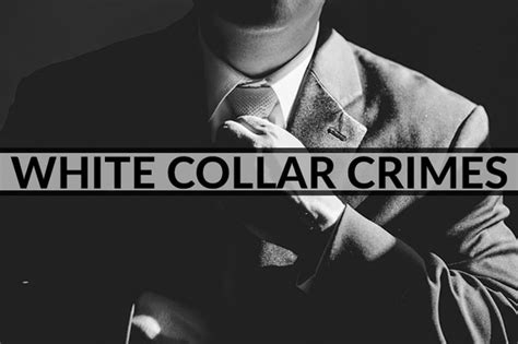 What Are Most Common White Collar Crimes Quora