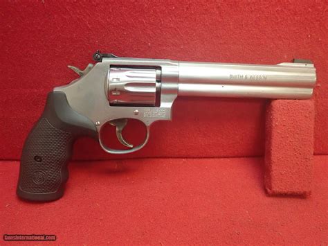 Smith And Wesson Model 617 6 22lr 6 Full Lug Barrel Ss 10 Shot Revolver