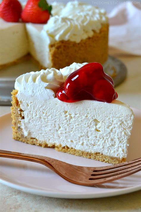 Best Ever No Bake Cheesecake The Domestic Rebel