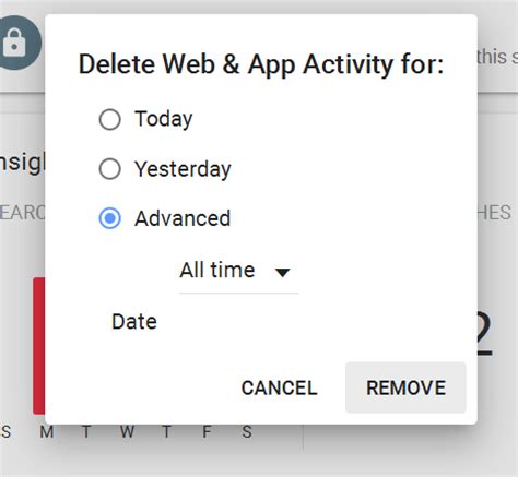 During normal app use, the foreground activity is sometimes obstructed by other visual components that cause the activity to pause. How Delete all Web and App Activity History from Google ...