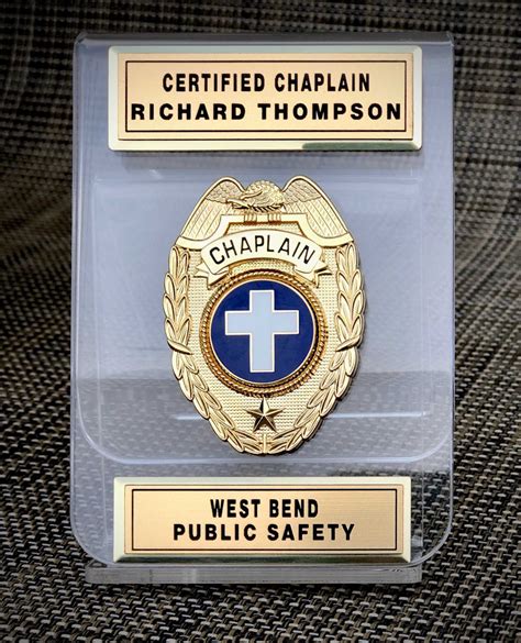 Pocket Badge Chaplain Badge