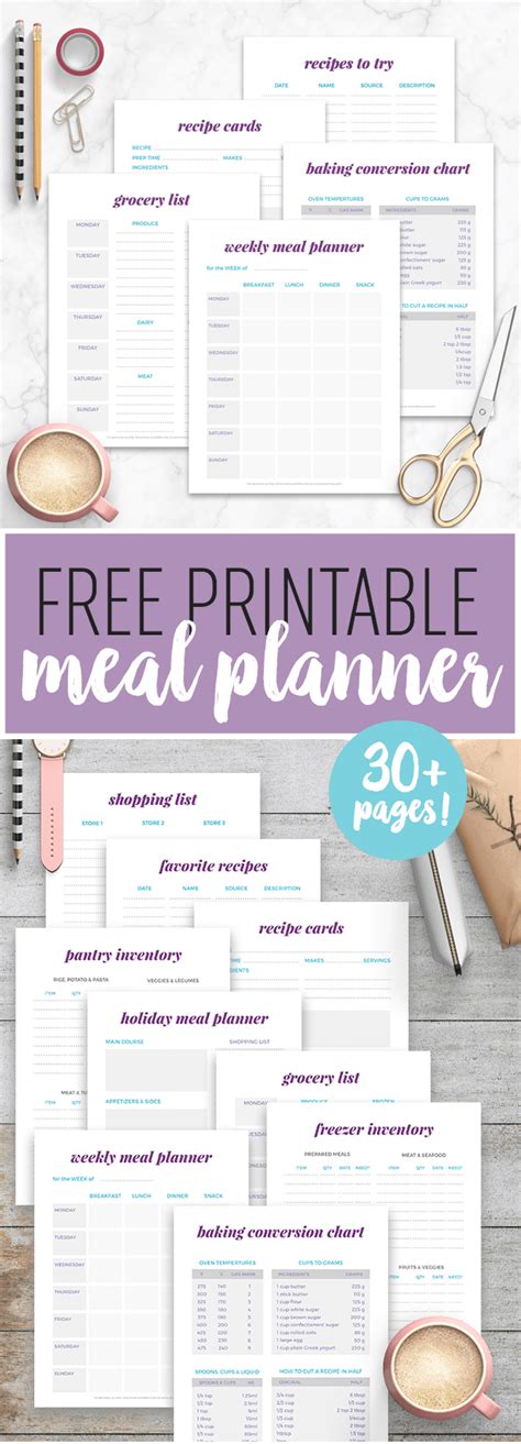 It's available for free on the web, on ios, android, windows phone/windows. Free Printable Meal Planners for Busy People - Chasing A ...