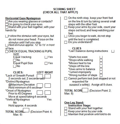 7 Sample Hand And Foot Score Sheets Sample Templates