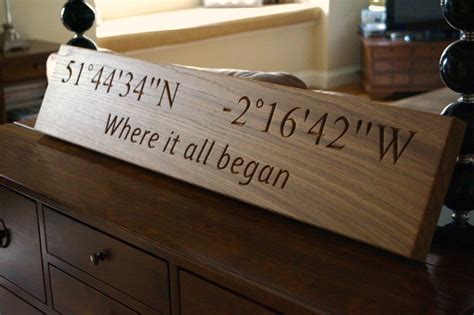 Wooden anniversary gifts for him. 5th Wedding Anniversary Gifts | MakeMeSomethingSpecial