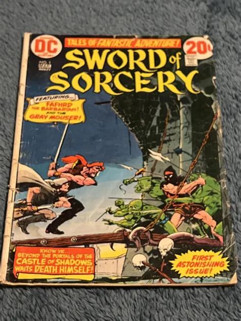 Sword Of Sorcery 1 1973 Bronze Age Dc Comic Fafhrd The Gray Mouser