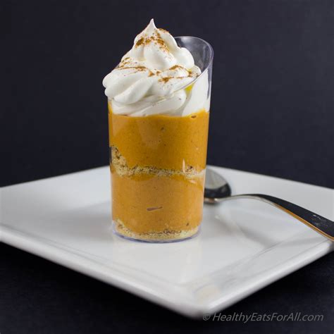 No Bake Pumpkin Pie Mousse Cups Healthy Eats For All