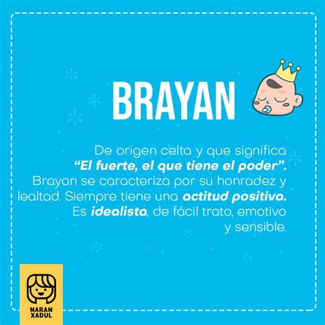 Significado Del Nombre Brayan