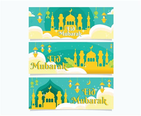 Eid Mubarak Banner Printable Pdf Zohal