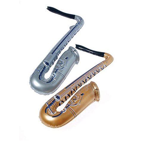 Us Toy One Assorted Inflatable Saxophone Goldsilver Find Out More