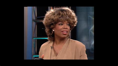 Oprah Defends Her Tina Turner Wig Video