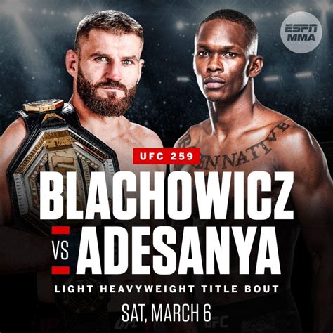 Zuffa llc via getty images. UFC 259 Live- How to Watch Blachowicz vs Adesanya Stream ...
