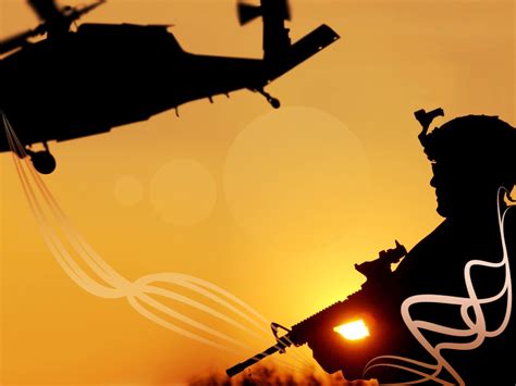 Army And War Background For Powerpoint Miscellaneous Ppt Templates