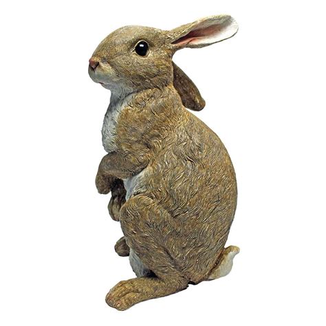 Design Toscano Hopper The Bunny Standing Garden Rabbit Statue