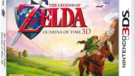 Zelda Ocarina Of Time 3ds European Box Art Is Simply Beautiful