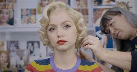 Watch Ana De Armas Hair Makeup ‘blonde Marilyn Monroe Transformation