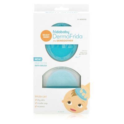 Together, they do an excellent job of removing stubborn dry flakes. FridaBaby DermaFrida the SkinSoother Silicone Bath Brush ...