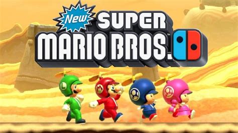 New Super Mario Bros Switch Full Game Walkthrough Youtube