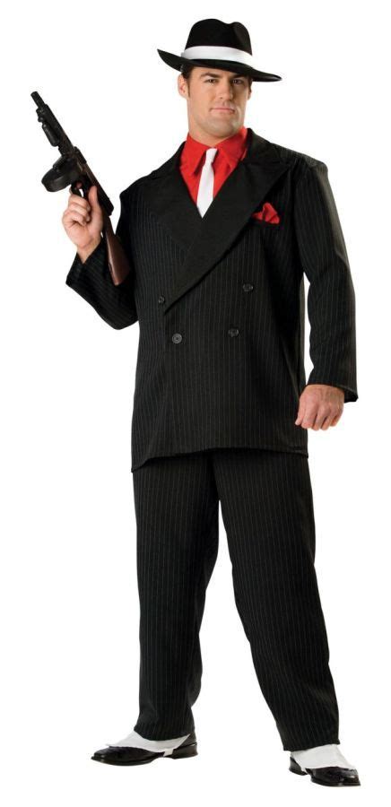 Adult Mens 1920s Gangster Gangsta Bugsy Malone Fancy Dress Costume