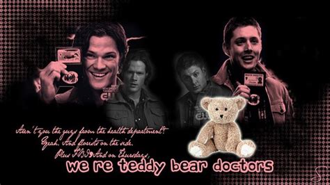 Sam And Dean Teddy Bear Doctors Supernatural Sabina Flickr