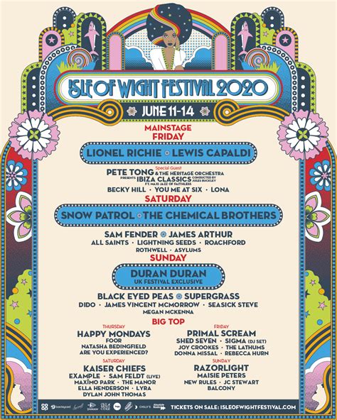 Tickets on sale today and selling fast, secure your seats now. Isle of Wight Festival 2021 Tickets | Line-Up & Info ...