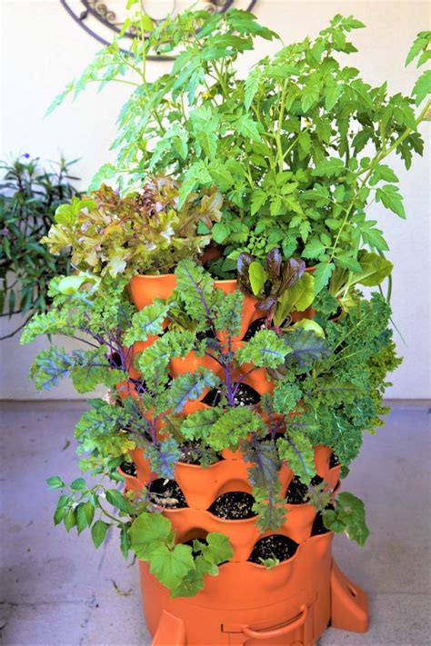 Garden Tower 2 50 Plant Composting Container Garden Growing