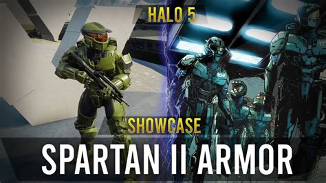 Spartan Ii Armor Showcase Halo 5 Guardians Youtube