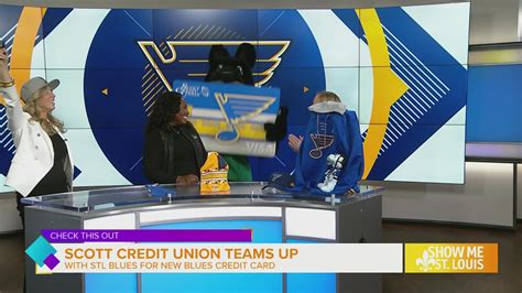 Scott Credit Union Launches New St Louis Blues Credit Card