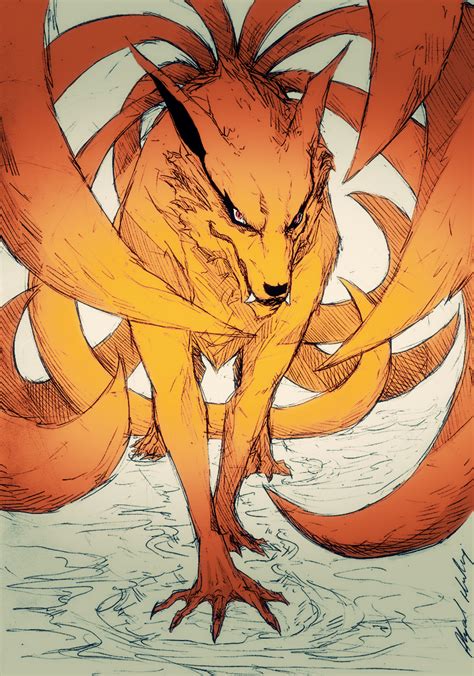 The 9 Tailed Fox By Judasescariotis On Deviantart 9 Tailed Fox Nine