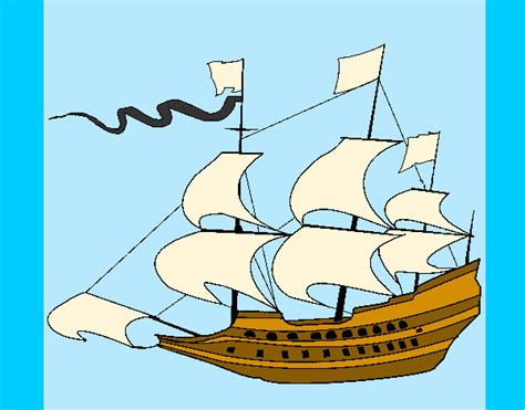Barco De Vela Antiguo Dibujo Ultimo Coche