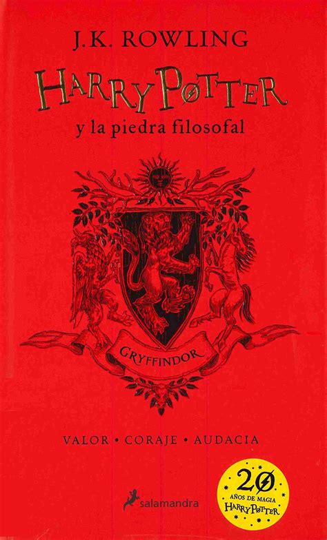 Harry potter y el misterio del príncipe es el título con que se se publicó en castellano el sexto libro de la serie harry potter, escrita por j. HARRY POTTER Y LA PIEDRA FILOSOFAL - 20 aniversario ...